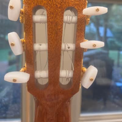 Takamine TH5C Hirade Series Classical Nylon String Concert Cutaway Acoustic/Electric Guitar 2010s - Natural Gloss image 10