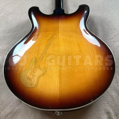 YAMAHA SA-70 Vintage semi-acoustic bass - Japan 1968-73 w/OHSC image 24