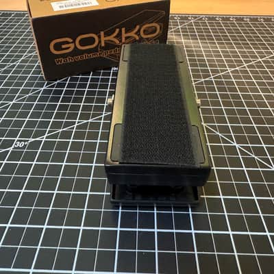 Gokko GK-64 Mini Wah and Volume Pedal 2024 - Black image 6
