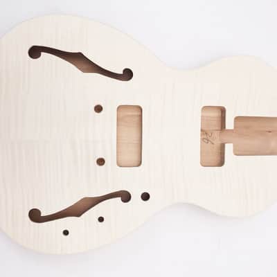 Hollow Body Parlor Style Electric Guitar Kit image 2