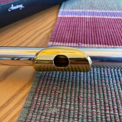 Armstrong Model 80B French Model Flute - Sterling Silver w/Gold Lip Plate - Overhauled image 4