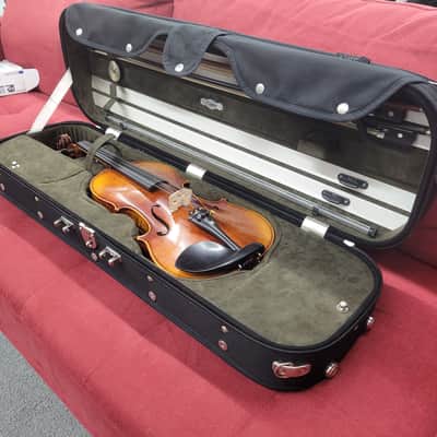 Otto Benjamin ML-206 4/4 Violin Outfit - Aged Natural image 3