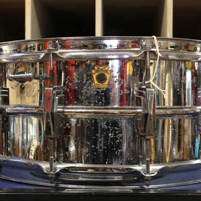 1960s Ludwig LM402 6.5x14 Supraphonic Snare Drum image 1