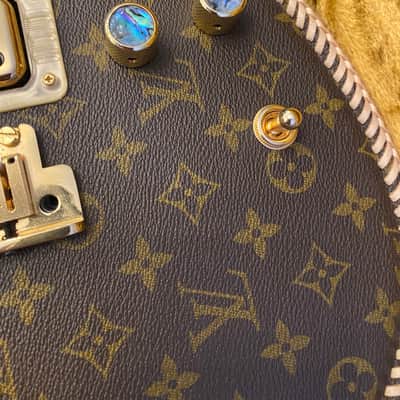 2004 Fender Louis Vuitton Stratocaster One of a Kind Post Malone Telecaster sibling guitar image 5