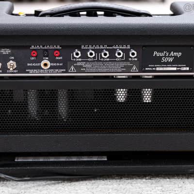 2013 PRS Bernie Marsden Owned Paul's Amp 50w Stealth Black/Charcoal image 7