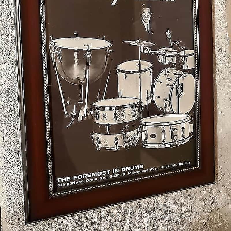1965 Slingerland Gene Krupa Black & White