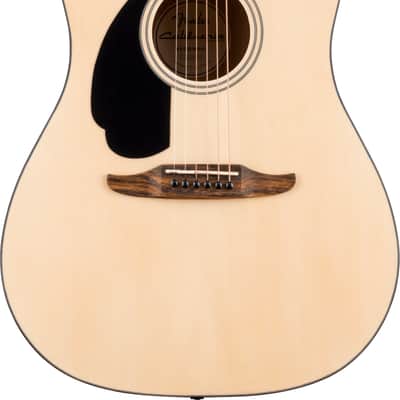 Fender California Standard Redondo Left-Handed Dreadnought Acoustic Guitar, Spruce Top, Natural image 2