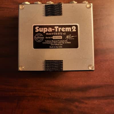 Fulltone Custom Shop Supa-Trem 2 V2 2019 - Present - Black image 2