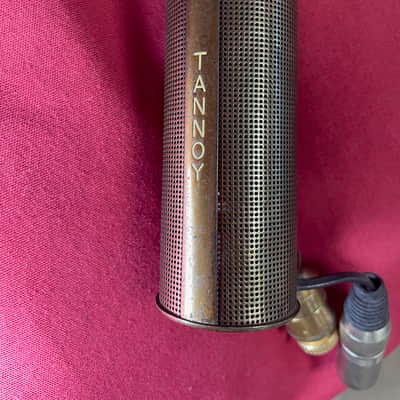 Vintage Tannoy Parliament Ribbon microphone 1960s - Brass, extremely rare image 2