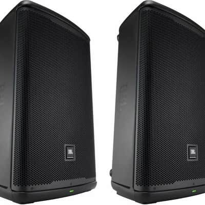 2x JBL EON715 15" 2-Way Powered PA / DJ Portable Speaker watts Bluetooth and DSP 1300 Watts (MINT) image 1