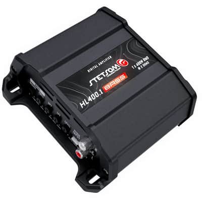 Stetsom HL 400.1 BASS Digital Car Amplifier 400W RMS 2 Ohm Bass Crossover image 3