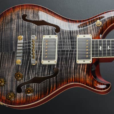 Paul Reed Smith McCarty 594 Hollowbody II 10 Top - Charcoal Cherry Burst image 1