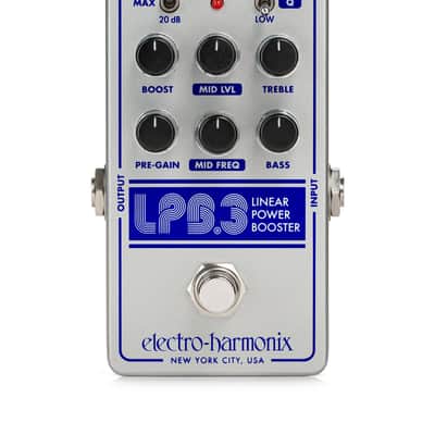 Electro-Harmonix LPB-3 Linear Power Booster & EQ Pedal image 1