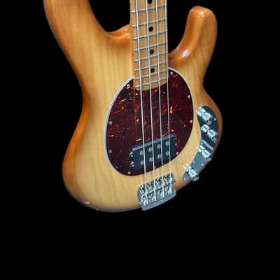 Ernie Ball Music Man Stingray 4 H Special, Hot Honey / Roasted Maple 8.4 LBS *IN STOCK* image 4