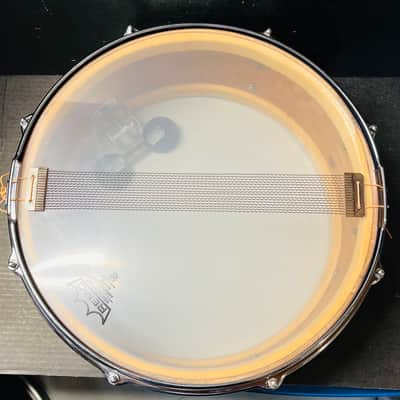 Slingerland 14x5” Hollywood Ace Snare Drum 1962 - Blue Sparkle image 6