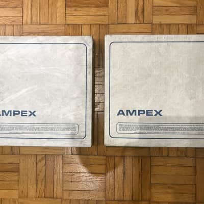 AMPEX 196 Grand Master Tapes: set of two 1-inch x 6.40 PAL reel to reel image 3