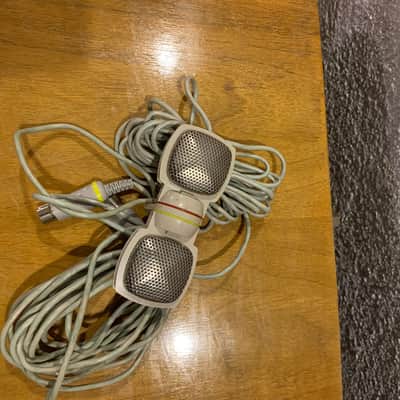 Grundig GDSM 202 Stereo Dynamic Microphone 1960s - White image 9