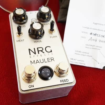 NRG Effects Mauler Vintage/Modern Fuzz - Silver image 2