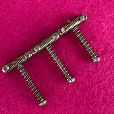 GVT® Vintage 1960s  For Fender® Telecaster® Threaded Steel Saddles – Pre-CBS Specification image 2