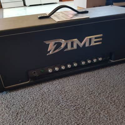 DIME D100 amp head Dimebag amplifier black 120w rare guitar dean pantera image 1