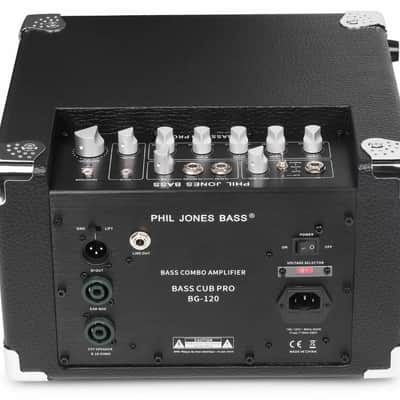 Phil Jones Bass BG-120 Cub Pro Black Electric Bass Guitar Combo Amplifier Amp image 4