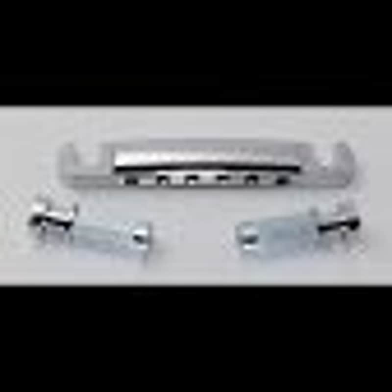 Gotoh Guitar Bridge Tail Piece Chrome image 1