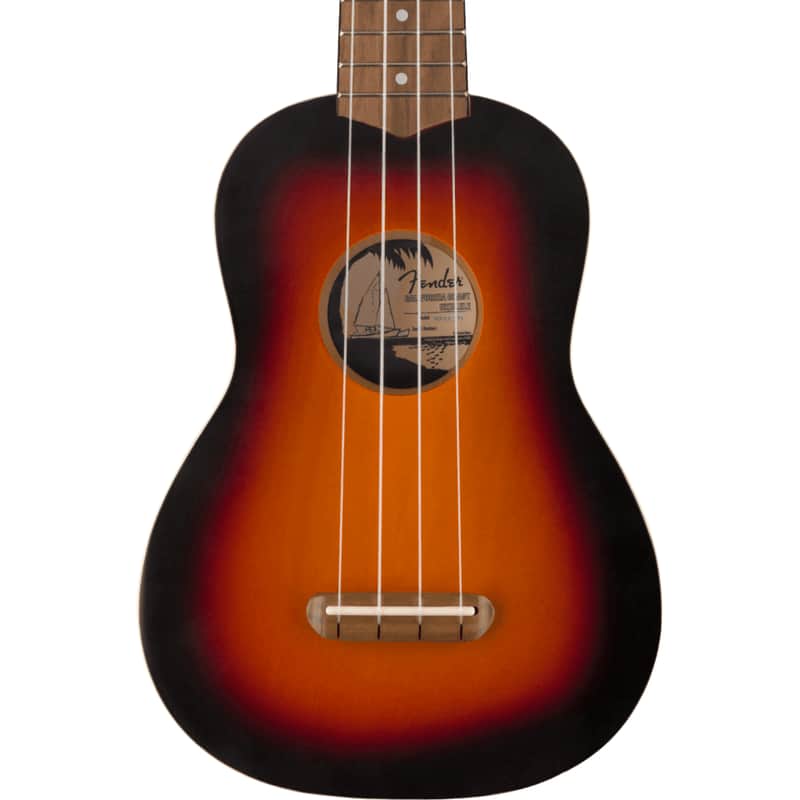 Fender Venice Soprano Ukulele, 2-Tone Sunburst Bild 1