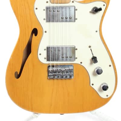 1976 Fender Telecaster Thinline natural image 2