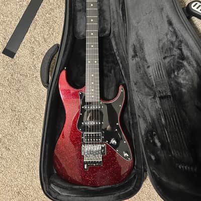 Suhr Pete Thorn Signature Custom HSS - Red Sparkle image 2