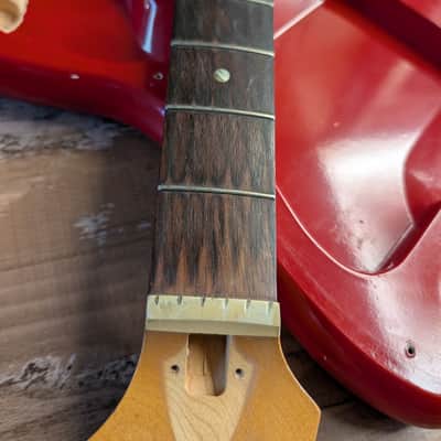 Kalamazoo KG Electric Guitar Body And Neck Only Vintage 1960s Red CLEAN! image 3