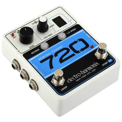 Electro-Harmonix 720 Stereo Looper 2015 - Present - Black / White / Blue image 7