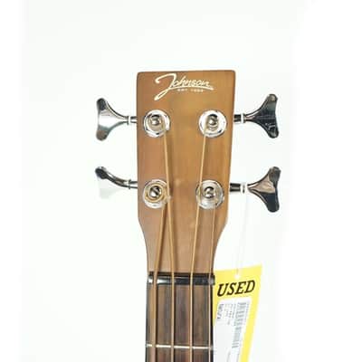 Used Johnson JG-702-CE Bass Guitar Natural image 7