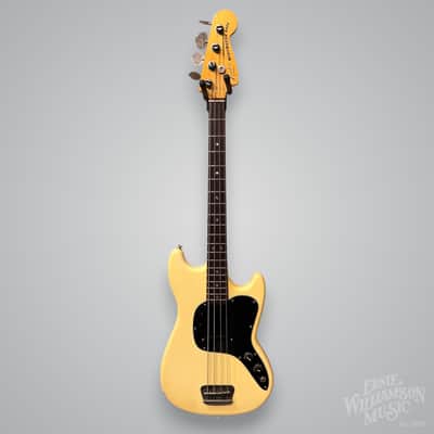 Fender Musicmaster Bass 1978 - Olympic White image 2