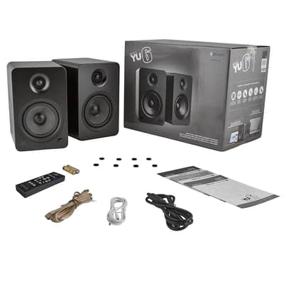Kanto: YU6 Powered Bookshelf Speakers - Matte Black (YU6MB) image 5