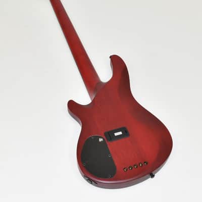 Schecter C-5 GT Bass Satin Trans Red B-Stock 0674 image 6
