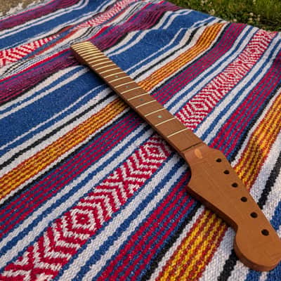 4A Roasted Flame Maple Musikraft Neck image 7