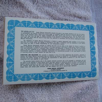 Fender Amplifier Owners Manual 1965/1966 Blackface Fender Amplifier Operators Guide Cool Vintage Paper image 5