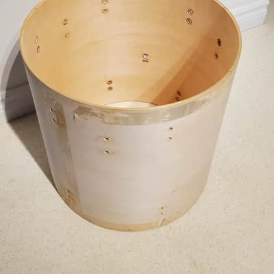16"x16" Floor Tom Drum Shell Birch - Save $$ image 6