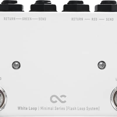 One Control White Loop Switcher Effects Pedal image 1