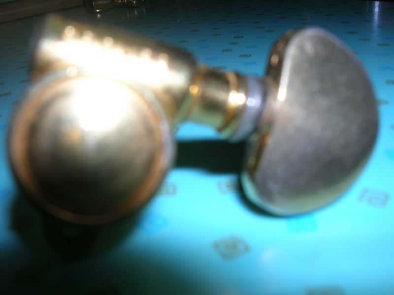 GROVER SINGLE 3x3 gold Rotomatic TUNER  BASS side  #2 image 1
