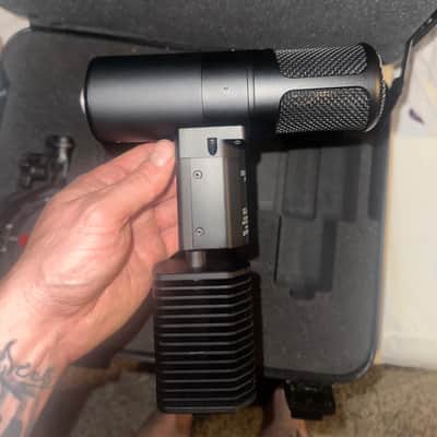 Golden Age Premier GA8000 Large Diaphragm Multipattern Tube Condenser Microphone 2020 - Present - Black image 3