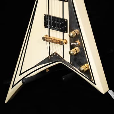 Jackson Pro Series RR5 Rhoads 2000 - Ivory w/ Pinstripe image 4
