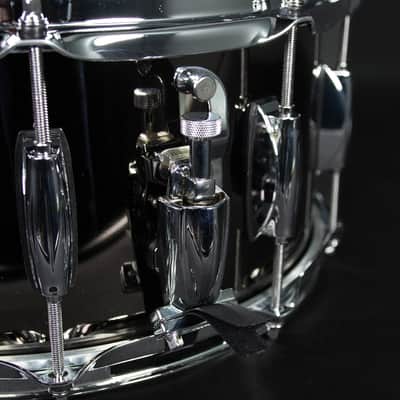 Gretsch Full Range 14" x 6.5" Black Nickel Over Steel Snare Drum image 3