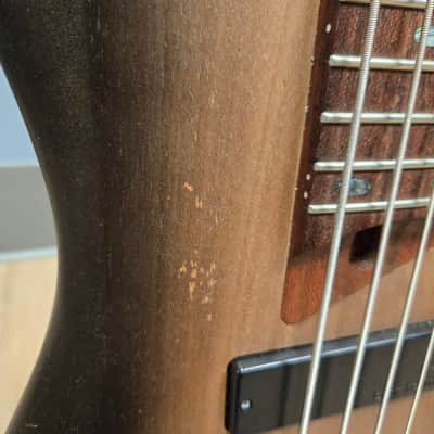 Used Ibanez SR500E 4-String Bass Guitar - Black Dual Fade image 8