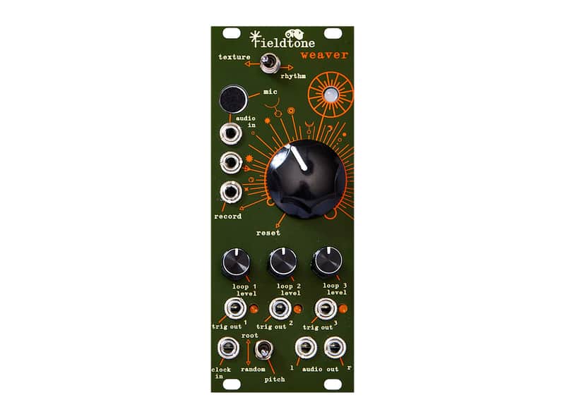 Fieldtone Weaver Modular Single Knob Audio Sampler (Forest | Reverb