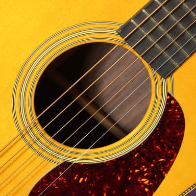 2021 Martin D-28 Custom Expert Authentic Aged Dreadnought Guitar (VIDEO! Clean & Ready) image 6