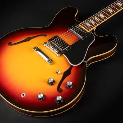 2018 Gibson Memphis ES-335 Traditional - Antique Sunset Burst | USA Semi-Hollow Block Inlays Rounded Neck 3.43kg | OHSC image 6