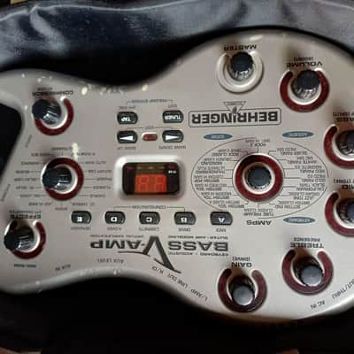 Behringer Bass V-Amp Multi-Effect and Amp Modeler 2000s - Silver image 5