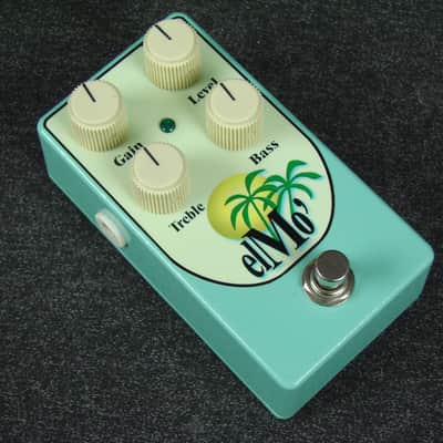 Klamac elMo' Overdrive Guitar Effects Pedal Blue Version image 1