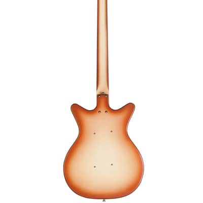 Danelectro'59 Dc Long Scale Bass Copperburst New, D59DCBASS-CPR image 6
